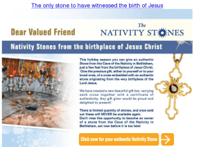 Nativity Stones Mail